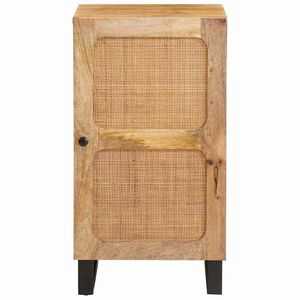 vidaXL Buffet avec porte Marron 40 x 33 x 75 cm Bois de mangue massif