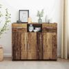vidaXL Cabinet en Bois avec tiroir Bois ancien 88,5 x 30,5 x 73 cm
