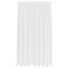 vidaXL Rideau en Dentelle Floral Blanc 245 x 200 cm Polyester