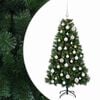 vidaXL Sapin de No&euml;l artificiel avec boules 120 cm 150 LED Blanc chaud
