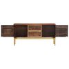 vidaXL Buffet 120x29x60 cm Bois de manguier massif