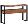 vidaXL Table console Multicolore 120 x 33 x 75 cm Bois Recycl&eacute; Solide