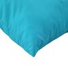 vidaXL Coussins &Eacute;parpill&eacute;s Uni 4 pcs Turquoise 50 x 50 cm