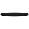 vidaXL Dessus de table rond noir &Oslash;80x3 cm bois de pin massif