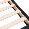 vidaXL Cadre de lit sans matelas noir 90x190 cm bois ing&eacute;nierie