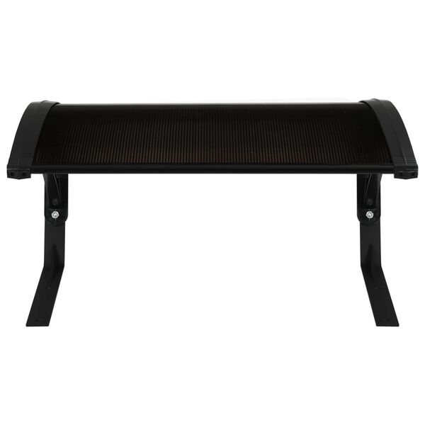 vidaXL Toit de garage pour tondeuse robot 77x103x46 cm Noir