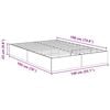 vidaXL Cadre de lit ottoman Ch&ecirc;ne Sonoma 193 x 140 x 25 cm