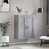 vidaXL Armoire murale sonoma gris 69,5x34x90 cm bois d'ing&eacute;nierie