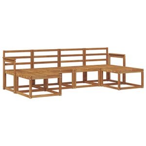 vidaXL Ensemble de canap&eacute;s d'ext&eacute;rieur 6 pcs Naturel