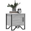 vidaXL Tables de chevet 2 pcs sonoma gris 40x30x40 cm bois ing&eacute;nierie