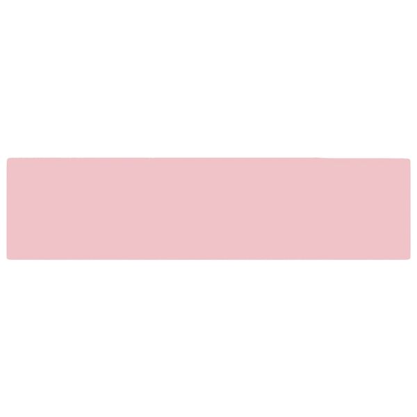 vidaXL Lavabo de salle de bain avec trop-plein C&eacute;ramique Rose