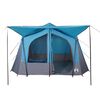 vidaXL Tente de camping de cabine 5 personnes bleu imperméable
