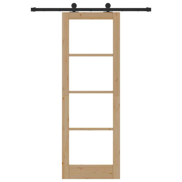vidaXL Porte coulissante ORKDAL Naturel 73,5 x 211 cm