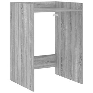 vidaXL Armoire pour machine &agrave; laver Sonoma gris 67,5 x 62 x 97 cm