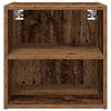 vidaXL Armoire suspendue avec stockage Bois ancien 40 x 29,5 x 40 cm