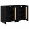 vidaXL Meuble mural 2 pc Ch&ecirc;ne artisanal 69,5 x 34 x 90 cm