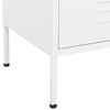 vidaXL Armoire de rangement Blanc 80x35x101,5 cm Acier