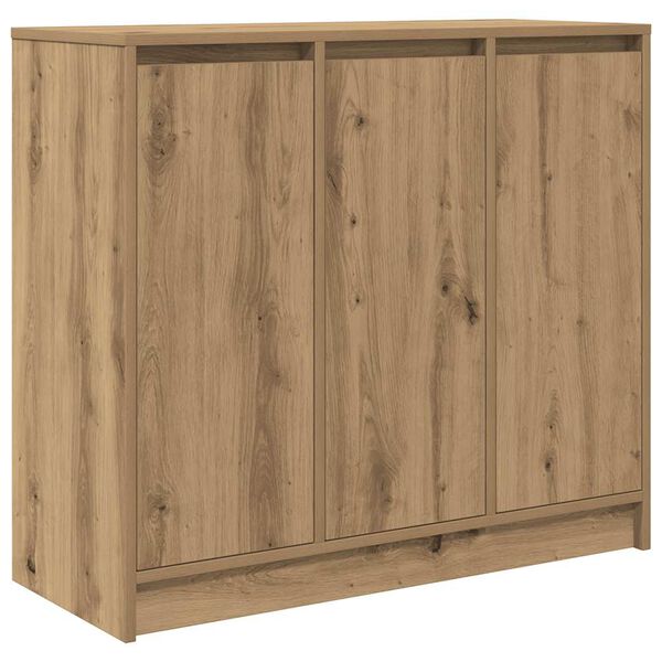 vidaXL Buffet ch&ecirc;ne artisanal 85x34x76 cm bois d'ing&eacute;nierie