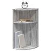 vidaXL Table d'appoint Gris Sonoma 29,6 x 29,6 x 60 cm