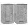 vidaXL Buffets 3 pcs gris b&eacute;ton bois d'ing&eacute;nierie