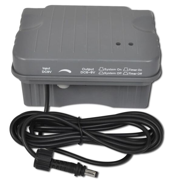 Fontaine de bassin solaire et flottante 35 W Avec batterie