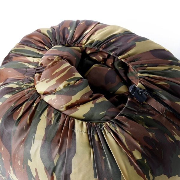 vidaXL Sac de couchage double et oreillers adultes camping 3-4 saisons