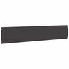 vidaXL Bordures de pelouse 10 pcs noir 20x103 cm acier lamin&eacute; &agrave; froid