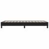 vidaXL Cadre de lit sans matelas noir 100x220 cm velours