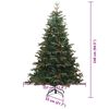 vidaXL Sapin de No&euml;l artificiel Vert 240 cm PVC, m&eacute;tal et plastique