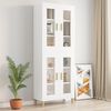 vidaXL Armoire murale suspendue Blanc 69,5x34x90 cm
