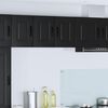 vidaXL Armoire de cuisine Kalmar 2 pcs Noir 30 x 31 x 40 cm
