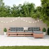 vidaXL Salon de jardin 5 pcs avec coussins bois massif douglas