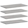 vidaXL Étagères murales 4 pcs sonoma gris 60x30x1,5 cm bois ingénierie