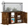 vidaXL Support pour aquarium ch&ecirc;ne fum&eacute; 121x41x58 cm bois d'ing&eacute;nierie