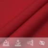 vidaXL Voile de parasol tissu oxford rectangulaire 2x4,5 m rouge