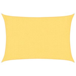vidaXL Voile d'ombrage 160 g/m&sup2; Beige 2x2,5 m PEHD