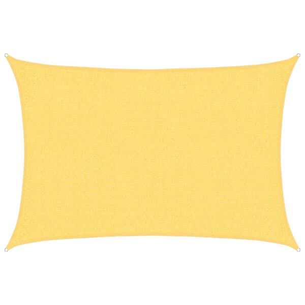 vidaXL Voile d'ombrage 160 g/m² Beige 2x2,5 m PEHD