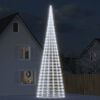 vidaXL Sapin de No&euml;l &agrave; LED 3000 LED blanc 800 cm