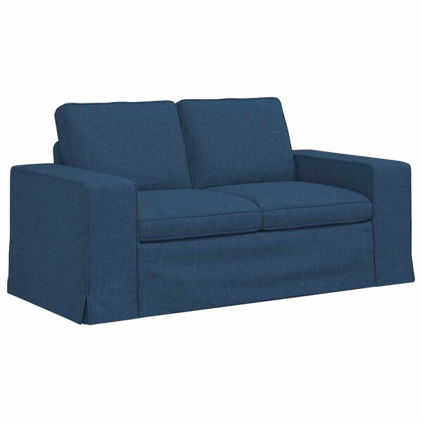 vidaXL Canap&eacute; Bleu Dimensions globales: 162 x 80 x 82 cm (l x P x H)