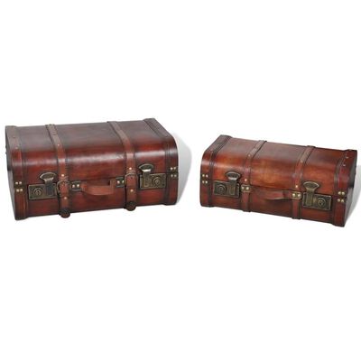 Coffre De Rangement Vintage Bois 120x30x40 cm - Ciel & terre Commerce