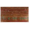 vidaXL Dessus de table 100x60x2,5cm rectangulaire bois massif r&eacute;cup&eacute;r&eacute;