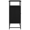 vidaXL Buffet Ch&ecirc;ne noir 69 x 35 x 80 cm Bois d'ing&eacute;nierie