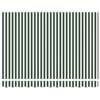 vidaXL Auvent R&eacute;tractable Vert et blanc 300 x 250 cm Tissu et M&eacute;tal