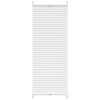 vidaXL Store pliss&eacute; 60x125 cm Blanc