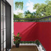 vidaXL &Eacute;cran de balcon Bordeaux 120 x 400 cm Oxford alu enduit de PU