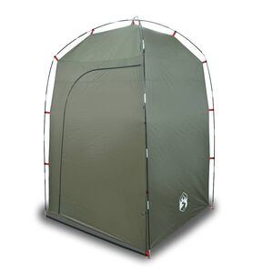 vidaXL Tente de douche vert olive imperm&eacute;able
