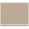 vidaXL Auvent R&eacute;tractable Beige 400 &times; 300 cm Polyester et m&eacute;tal