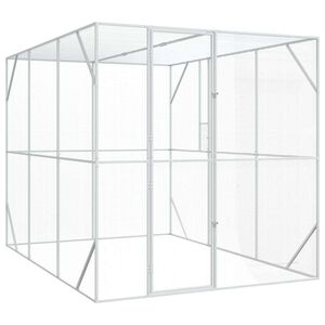 vidaXL Cage pour oiseaux Anthracite 210 x 304 x 213 cm