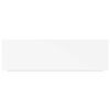 vidaXL &Eacute;tag&egrave;res murales flottantes 2 pcs blanc 80x23,5x3,8 cm MDF