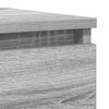 vidaXL Buffet sonoma gris 37,5x35x99 cm bois d'ing&eacute;nierie